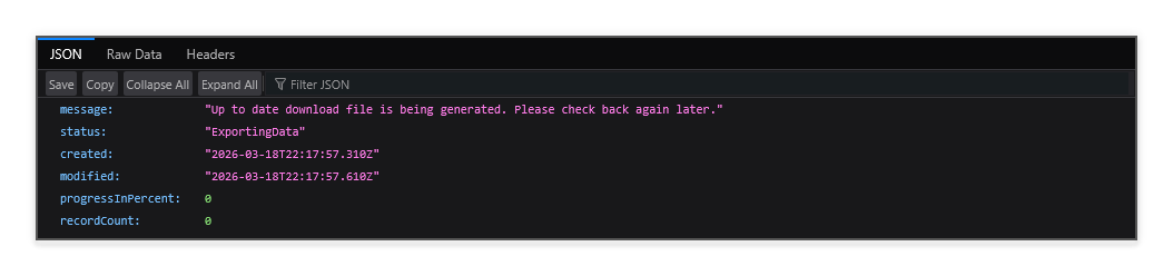 Dataset generating