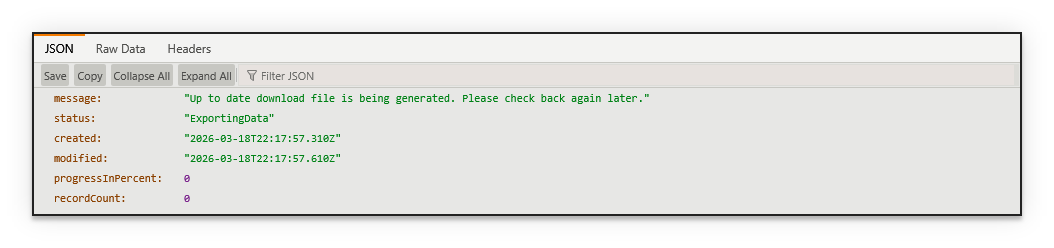 Dataset generating