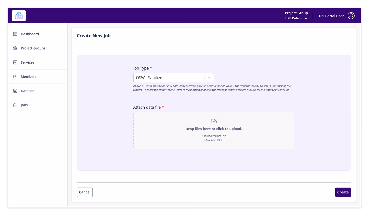 OSW - Sanitize form